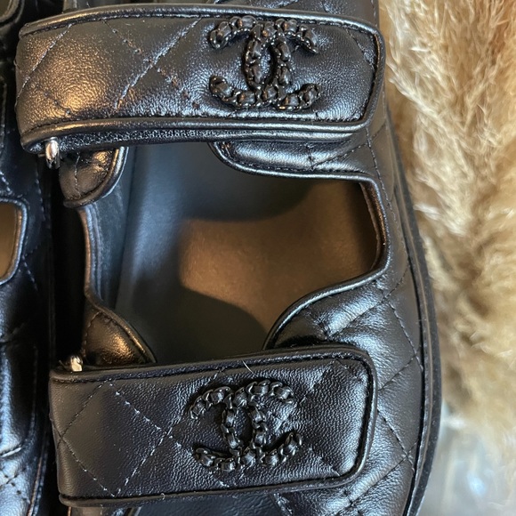 Chanel Dad Sandals brand new size 37 - Picture 5 of 8